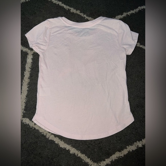 Disney Junior Minnie Print Girls Pink Short Sleeve T-Shirt Size 3T - Picture 3 of 4